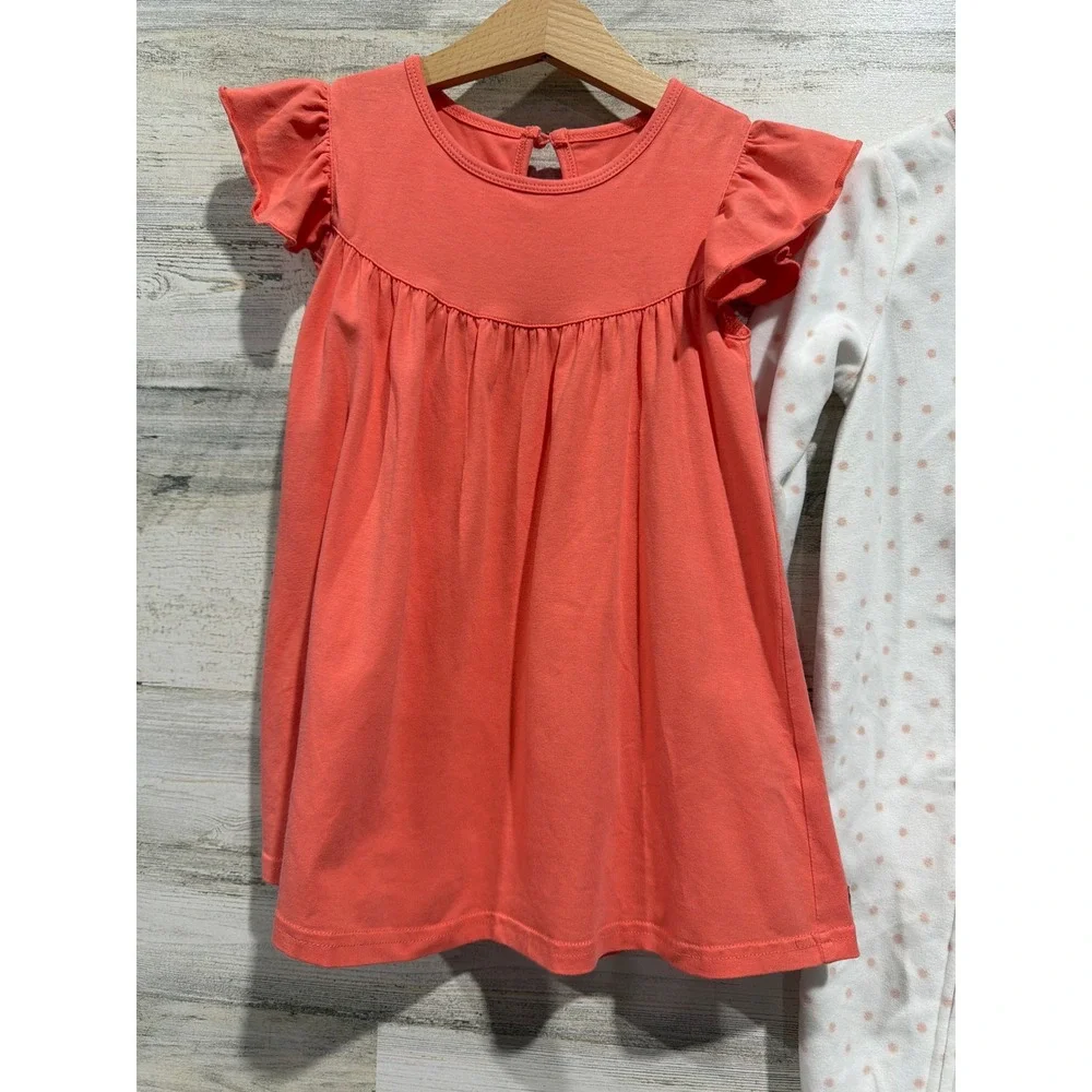 Carter's H&M Isaac‎ Mizrahi Dress Tunic Sleeper Bundle Girls 2T Floral Lace EUC